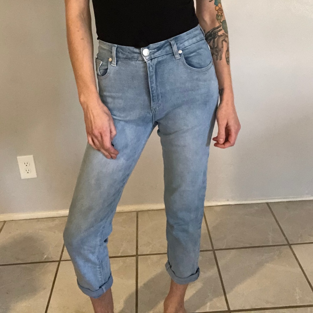 Cotton On 90's style high waisted mom jeans